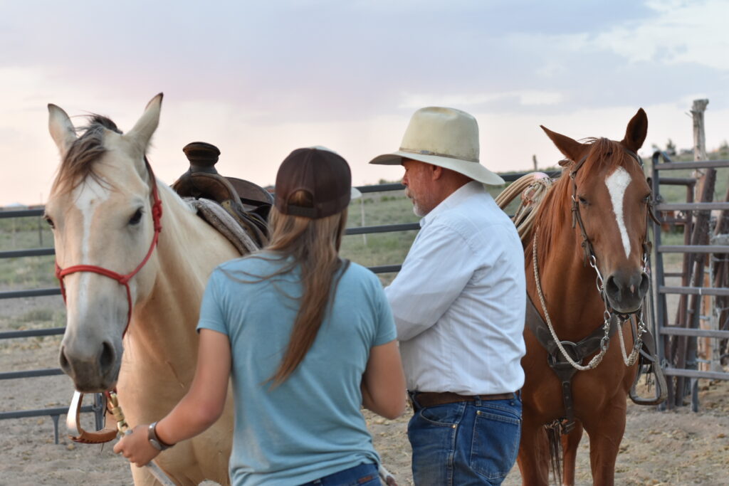 spend quality time with our horse